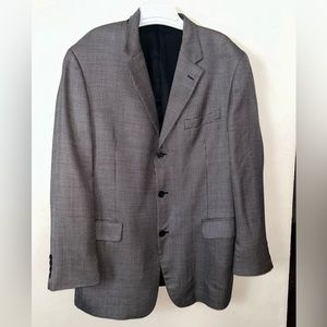 Andrew Fezza Silk/Worsted Wool Blazer Mens Size L-44